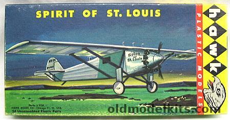 Hawk 1/72 Spirit of St. Louis - Ryan NYP -, 608-50 plastic model kit